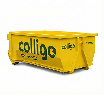 Location de conteneur pour débris - 15 verges cubes