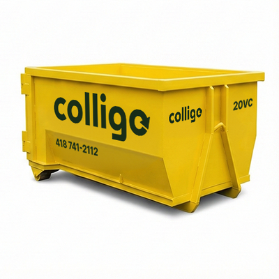 Location de conteneur pour débris - 20 verges cubes