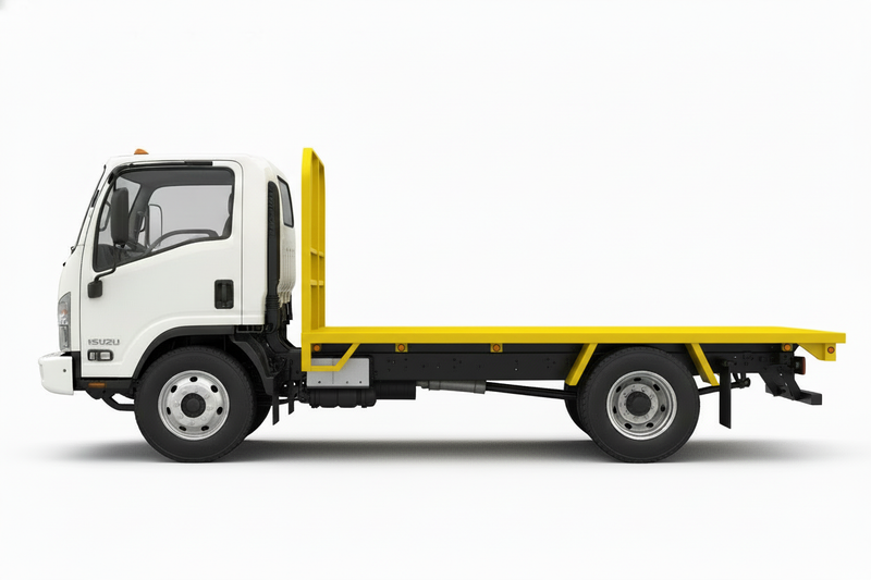 add a yellow flatbed 